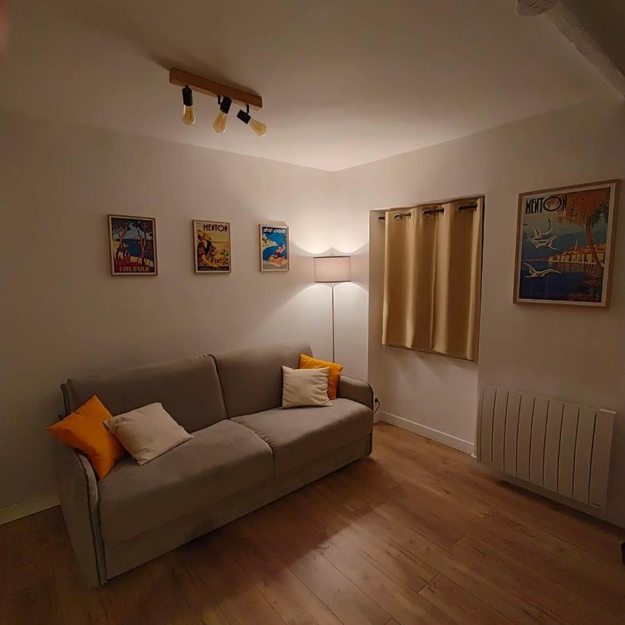 Joli Studio Dans Le Coeur De Menton Exteriér fotografie